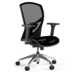 Once217 - office chair, on castors, dark color-1