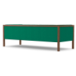 Cube - living room sofa 2 meters and 3 cm long, fabric - green, ZMD38-1