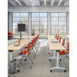 Flyte Multipurpose Stackable Chair by SitOnIt in White-6