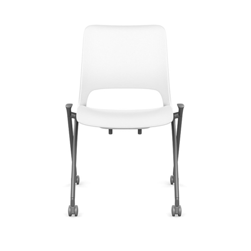 Flyte Multipurpose Stackable Chair by SitOnIt in White
