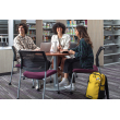 Focus Side Multipurpose Chair on 4 Legs by SitOnIt Turquoise-11