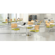 Focus Side Multipurpose Chair on 4 Legs by SitOnIt Turquoise-6