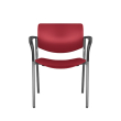 Freelance Guest Chair by SitOnIt 4 Legged Red-4