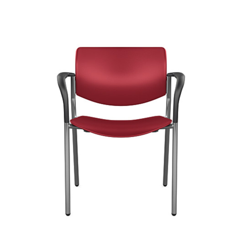 Freelance Guest Chair by SitOnIt 4 Legged Red-4