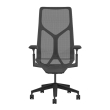 Cosm - office chair, on casters, high back, gray, 84503-1