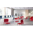 Multifunctional Inflex 4-legged chair by SitOnIt in blue-9
