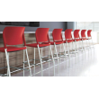 Multifunctional Inflex 4-legged chair by SitOnIt in blue-7