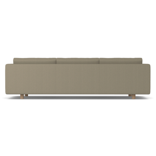 Lispenard - living room sofa with seat height 43 cm, fabric - light green, 59P07-4