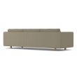 Lispenard - living room sofa with seat height 43 cm, fabric - light green, 59P07-3