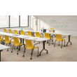 Lumin Short Term Work Chair by SitOnIt 4 Legged Orange-9