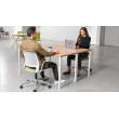 Lumin Short Term Work Chair by SitOnIt 4 Legged Orange-7