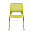 Lumin Wire Rod Short-Term Work Chair by SitOnIt, Green-4