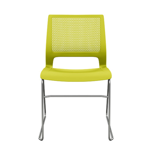 Lumin Wire Rod Short-Term Work Chair by SitOnIt, Green-4
