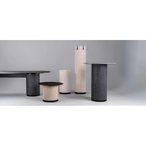 Conference and meeting table PARTHOS by Narbutas dark grey with dimensions 200x120x76 cm-1