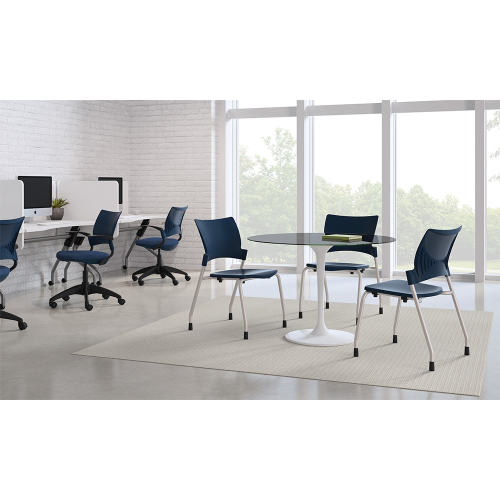 SitOnIt Relay Multipurpose 4 Legged Chair in Green-5
