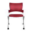 SitOnIt Relay Multipurpose Stackable Chair in Red-4