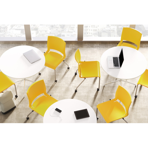 Rio Wire Rod Multipurpose Chair by SitOnIt in Orange-6