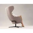 SANDIE lounge chair by Narbutas in pink-4