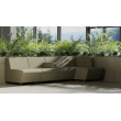 Relax seat with backrest SOFT ROCK from Narbutas in light grey with dimensions 60x80x69 cm and backrest height 40 cm-3