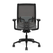 Focus 2.0 Executive Chair by SitOnIt with high back, back material - mesh, seat - gray fabric, black frame, on wheels-2
