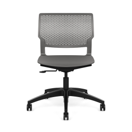 SitOnIt Orbix Short Term Work Chair in Grey