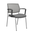 SitOnIt Focus Side Multipurpose 4 Legged Chair in Gray-1