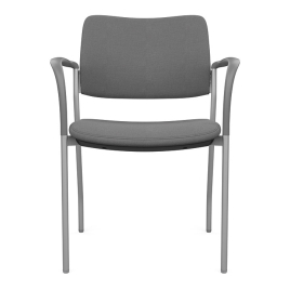 Cora Guest Chair by SitOnIt in Grey