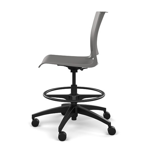 Rio Light Duty Stool by SitOnIt in Grey-4