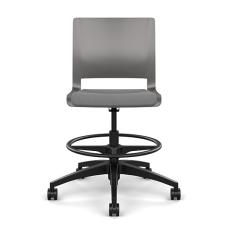 Rio Light Duty Chair by SitOnIt in Grey with Padded Seat