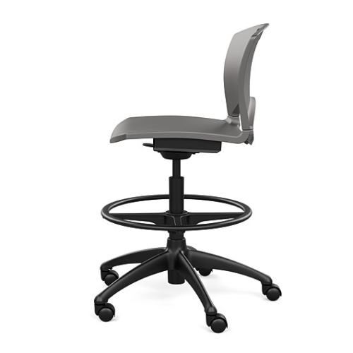 SitOnIt OnCall Light Task Stool in Grey-4