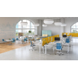 SitOnIt Sprout Multipurpose Stackable Chair in Blue-7
