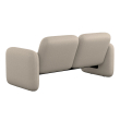 Wilkes - Two Seater Modular Sofa for Living Room, Fabric - Light Beige, ZB349-4