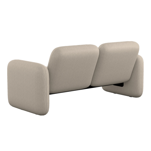 Wilkes - Two Seater Modular Sofa for Living Room, Fabric - Light Beige, ZB349-4