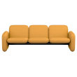Wilkes - 3 Seater Modular Sofa Set Living Room Fabric - Yellow, ZB333-6