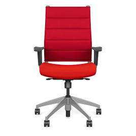 Office chair on castors Wit from SitOnit, red color