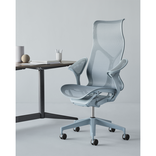 Cosm White Chair by Herman Miller-1
