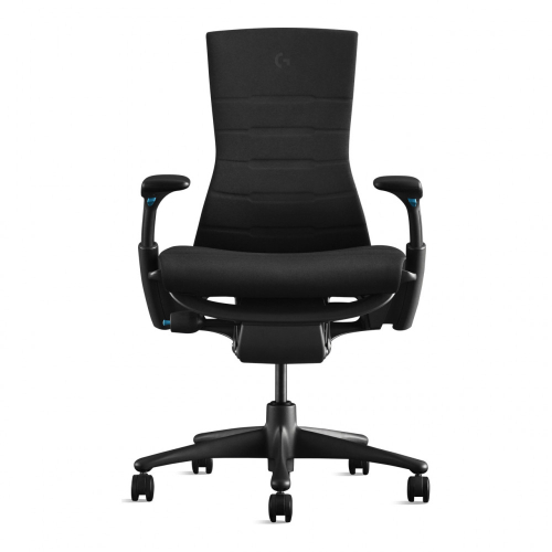 Embody x Logitech Gaming chair 3SY12 CYAN graphite with blue back color