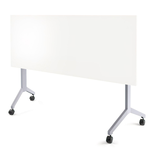 SitonIt Ocala Flip – Computer Folding and Univarsal Table, Color White | Functional Work Surface